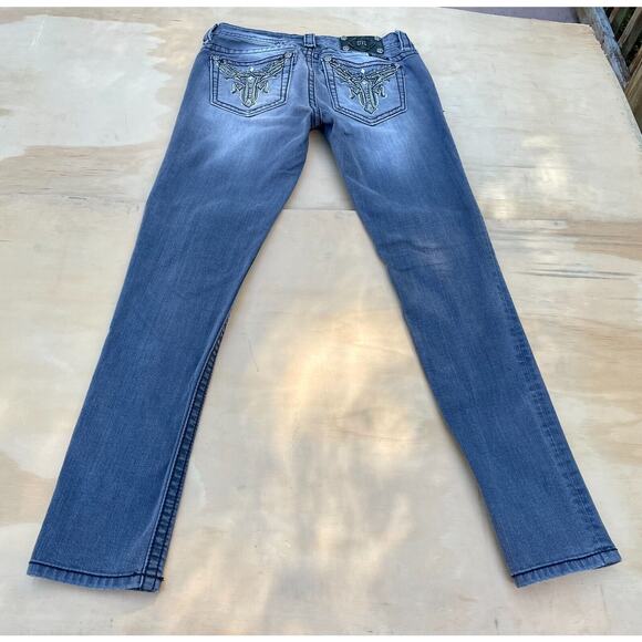 MISS ME Skinny Denim‎ Jeans Made in Vietnam Designed in USA Womens Blue SIZE 29 - Picture 6 of 8